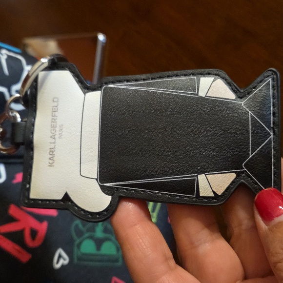 Karl Lagerfeld Black Multicolor Satchel - Picture 16 of 17